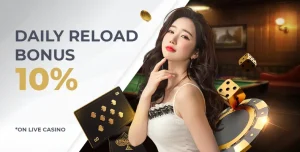 10 DAILY RELOAD LIVE CASINO